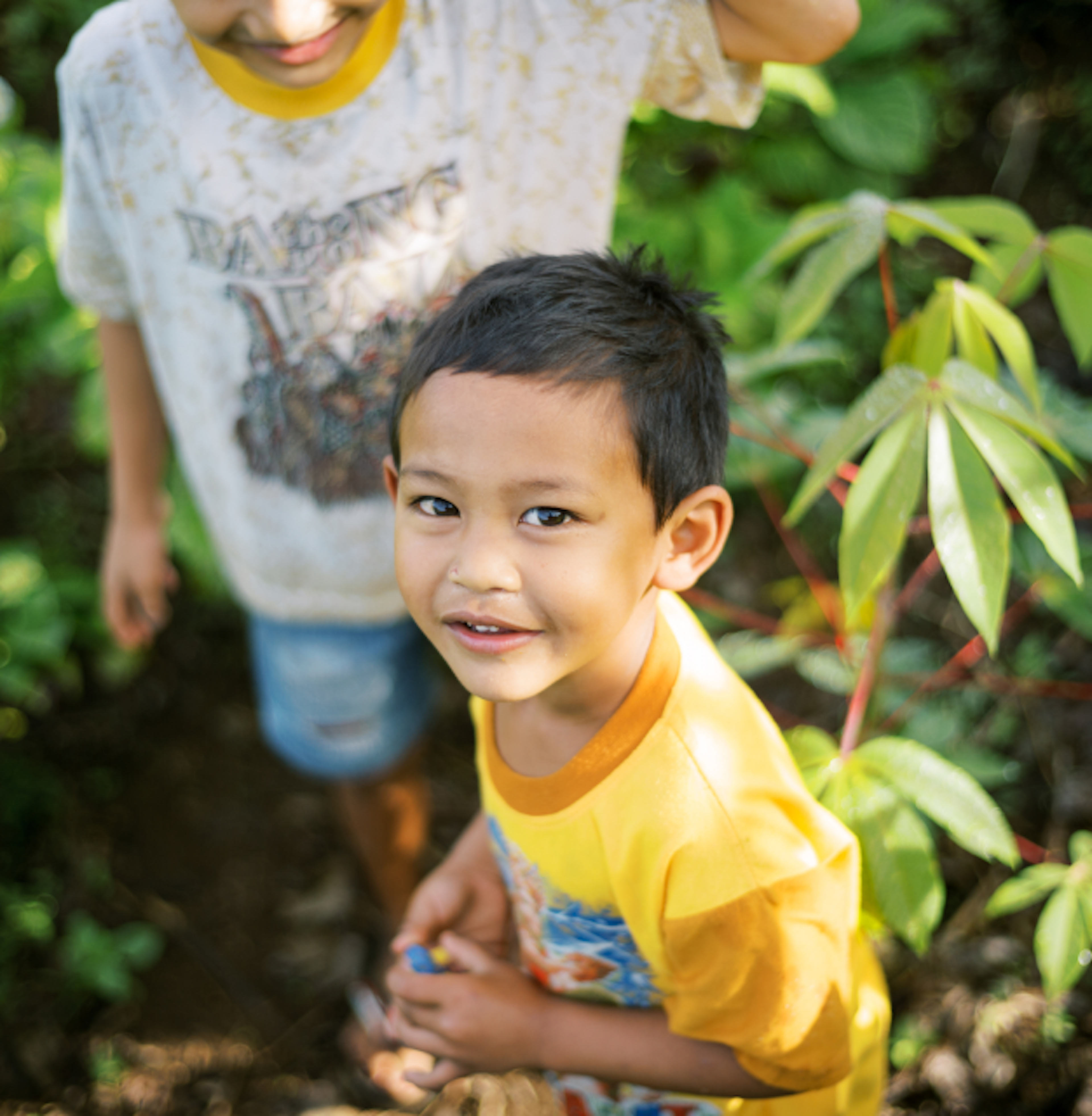 Wayan, Tatu's mother, 4, Indonesia